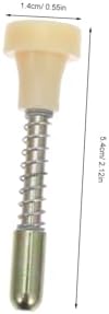 Durable Spring-Loaded Plunger Latches for Door Window Screens