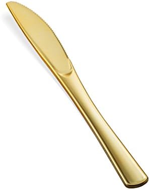 Elegant Plastic Flatware Set for Parties Events