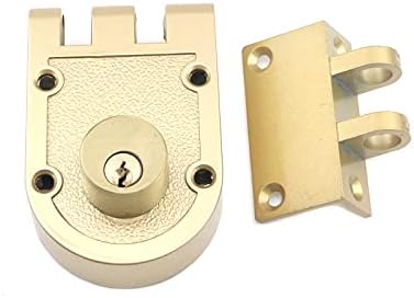 MY MIRONEY Jimmy Proof Deadbolt Lock Heavy Duty Security Lock for Home