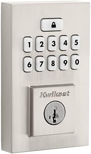 Kwikset 9260CNT 15S SmartCode Deadbolt Satin Nickel