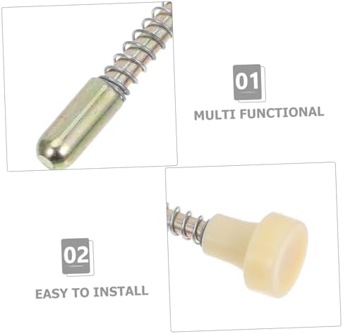 Durable Spring-Loaded Plunger Latches for Door Window Screens