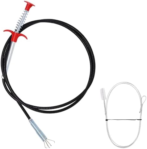 Fast-acting Drain Snake Clog Remover for Kitchen Bathroom More