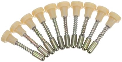 Durable Spring-Loaded Plunger Latches for Door Window Screens