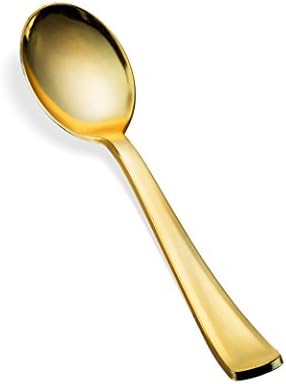 Elegant Plastic Flatware Set for Parties Events