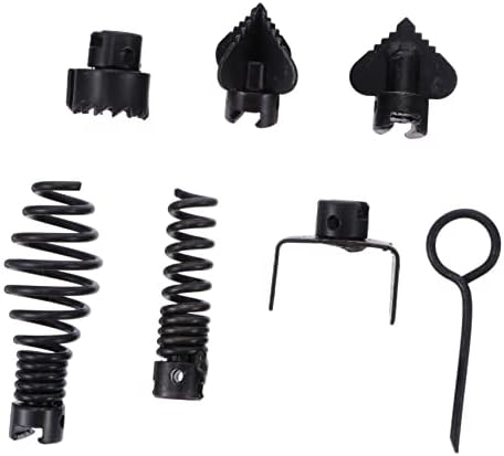 EXHUMKY 7pc Set Manganese Steel Dredge Cutter Tools for Plumbing Efficiency