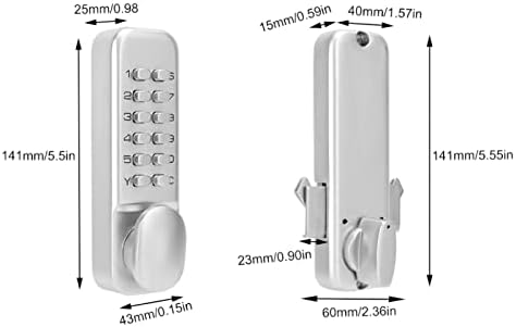 Fast Secure Keyless Door Lock for Home Outdoor Use