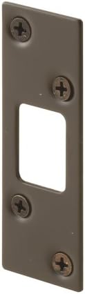 Prime-Line E 2462 Classic Bronze Deadbolt Strike 1