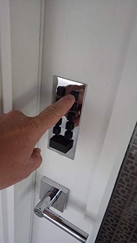 Lock with No Keys Door Unlock System 8101 Model Matte Black