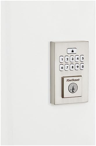 Kwikset 9260CNT 15S SmartCode Deadbolt Satin Nickel