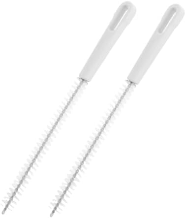 Straw Cleaner Brush Set 2pc for Sink Pipes - Durable Easy to Clean