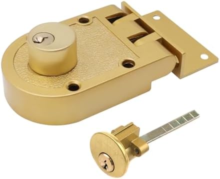 MY MIRONEY Jimmy Proof Deadbolt Lock Heavy Duty Security Lock for Home