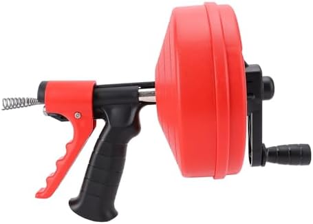 Drain Unblocker Tool 50-75mm Pipes 2-3 Bend Navigate Manganese Steel Spring