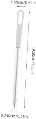 Straw Cleaner Brush Set 2pc for Sink Pipes - Durable Easy to Clean