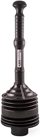 SU3227 Toilet Plunger from Supply Giant Large Bellows for Powerful Unclogging