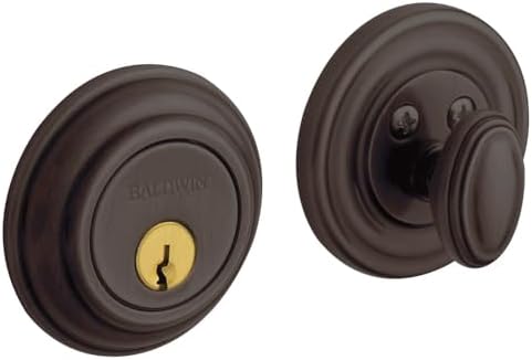 Baldwin Estate 8231112 Venetian Bronze Deadbolt 1