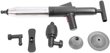 Stainless Steel High-Pressure Toilet Plunger for Efficient Drainage