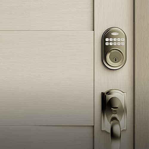 Convenient Keyless Entry Door Lock with 20 Custom Codes Zomoss Deadbolt Lock