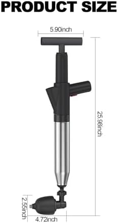 Powerful Pneumatic Floor Drain Unclogger