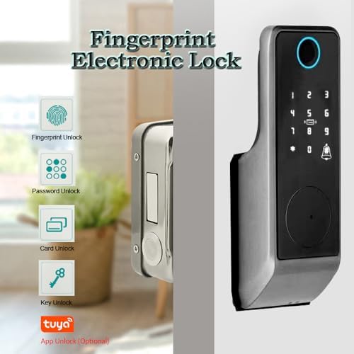 Smart Door Lock with Fingerprint Keyless Entry