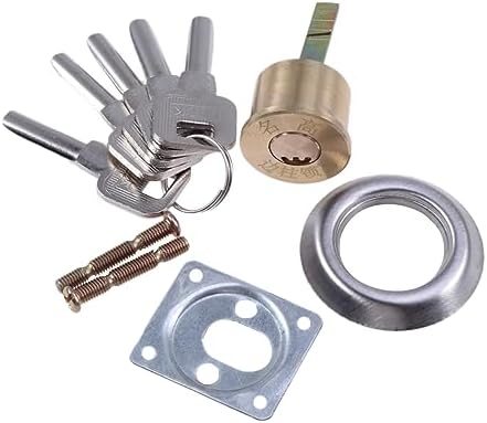 UKCOCO 2-Piece Rim Lock Cylinder Replacement Set