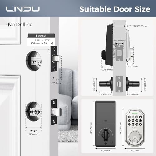 Keyless Entry Door Lock Set
