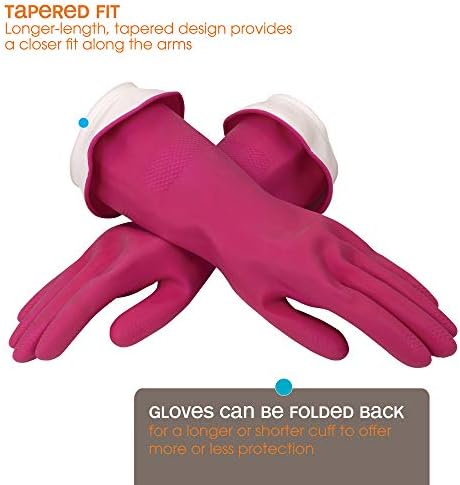 Casabella Premium Waterblock Gloves Large Pink