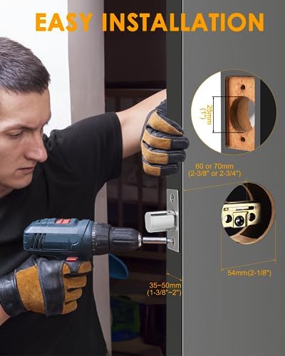 Secure Smart Front Door Lock with Fingerprint Entry App Control