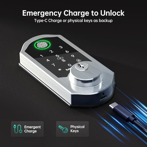 Smart Front Door Lock Set for Secure Easy Entry