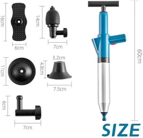Gugliet Pneumatic Floor Drain Unclogging Tool