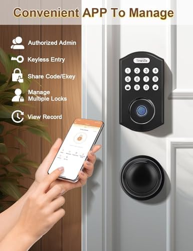 Super Secure Entry Door Lock with Fingerprint Smart Door Lock Set