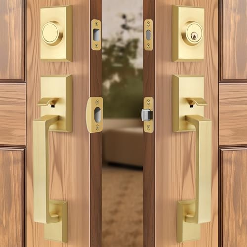 Premium Double Front Door Lock Set
