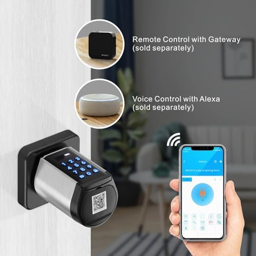 Smart Entry Door Lock with 2 Keys