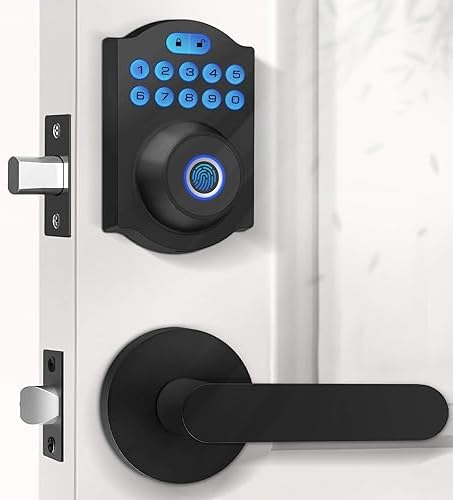 Instant Unlock Door Lock with Biometric Fingerprint Security