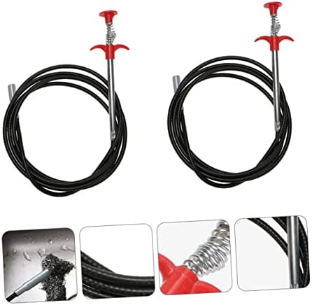 Two-Piece Dredging Auger Hose for Plumbing and Drain Cleaning