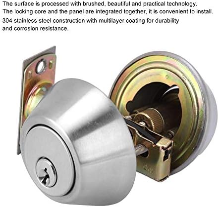 High-Quality Steel Security Door Lock for Wood Doors