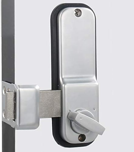 Secure Door Deadbolt with Keyless Entry for Small Doors