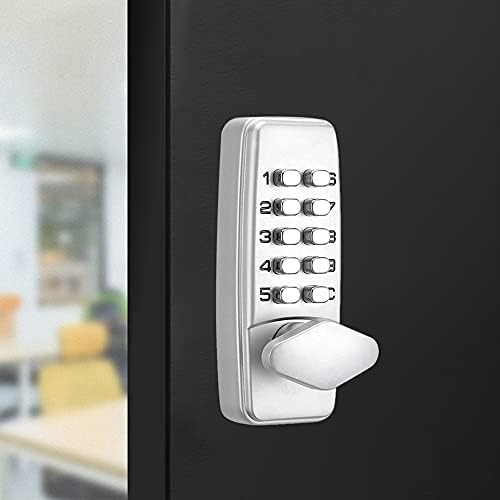 LiaoDaza Dual-Function Waterproof Keyless Door Lock