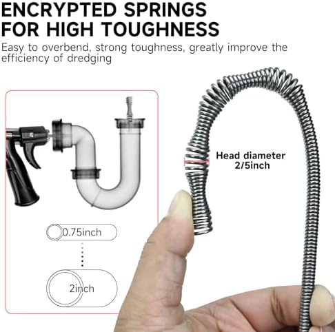 33ft Pro-Grade Dual-Mode Drain Auger