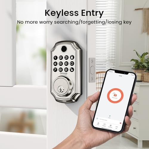 Secure Smart Door Lock with 4 Access Methods