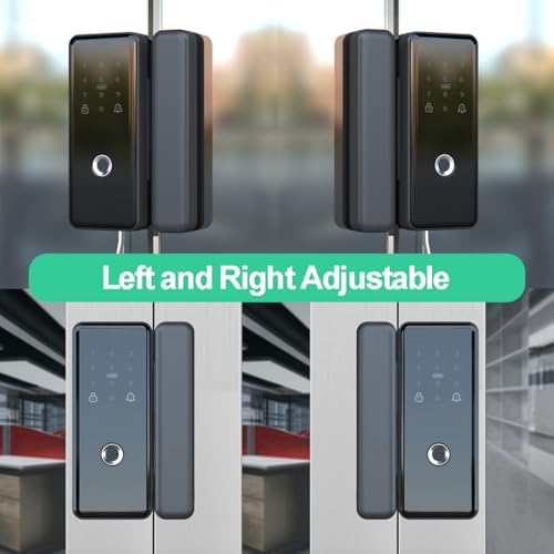 Secure Modern Door Lock for Glass Doors