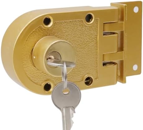 MY MIRONEY Jimmy Proof Deadbolt Lock Heavy Duty Security Lock for Home