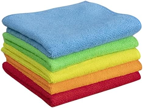 5-Piece Microfiber Cleaning Cloth Set