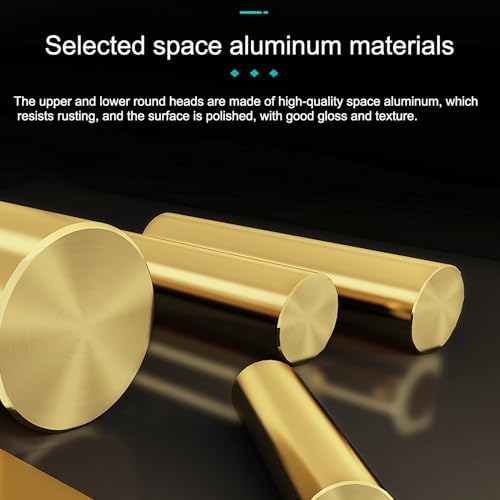 Barn Door Handle Set 2 Pack - Solid Wood Aluminum