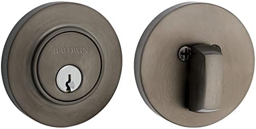 Baldwin 8244 Deadbolt Contemporary 2-18 Door Lock Oil Rubbed Bronze