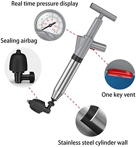 Moozies Toilet Plunger with Pressure Display and Diverse Heads