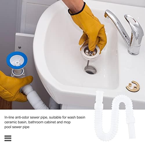 2-Piece Drain Extenders for Washers Durable and Flexible Utility