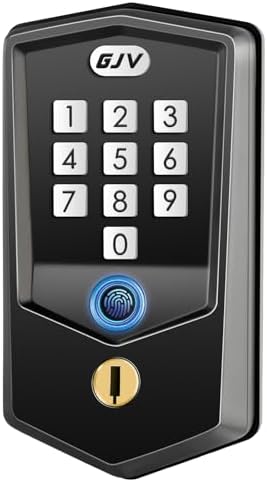 GJV Keypad Deadbolt Lock with Auto-Lock