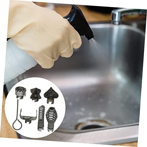 HomoyoyoDrill Set Cutter Head for Drain Cleaning Pipeline Dredging Set of 1