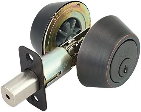 Safe Durable Double Cylinder Oil-Rubbed Bronze Deadbolt