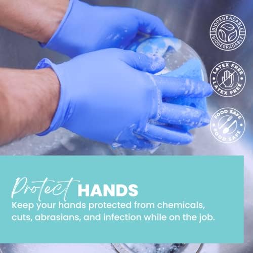 Eco-Friendly Nitrile Gloves for Cleaning Cooking
